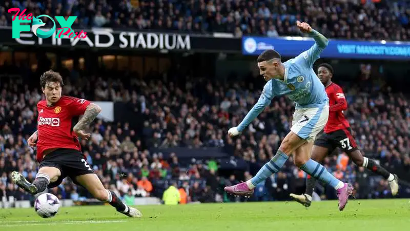 X reacts as Phil Foden outshines Marcus Rashford screamer in Manchester derby
