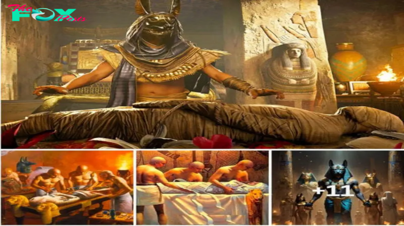 Elaborate Egyptian mummification around 3500 BC and ancient Egyptian afterlife beliefs about the underworld