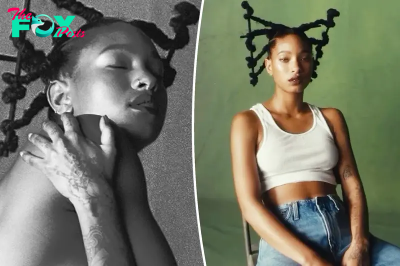 Willow Smith bares abs in black and white teaser image for new song ‘Symptom of Life’