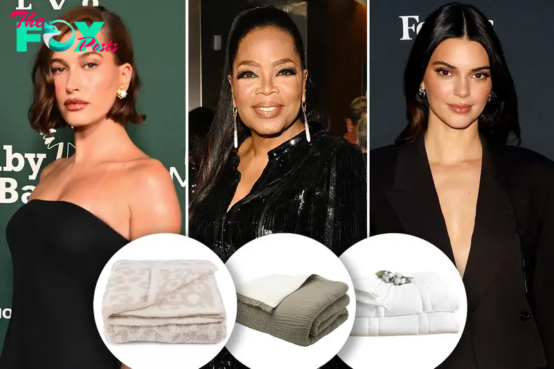 Celebrities’ favorite throw blankets, from Barefoot Dreams to BaubleBar