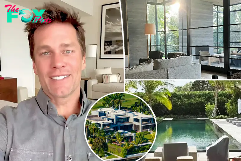 Tom Brady gives glimpse inside his sun-drenched $17M Miami mansion
