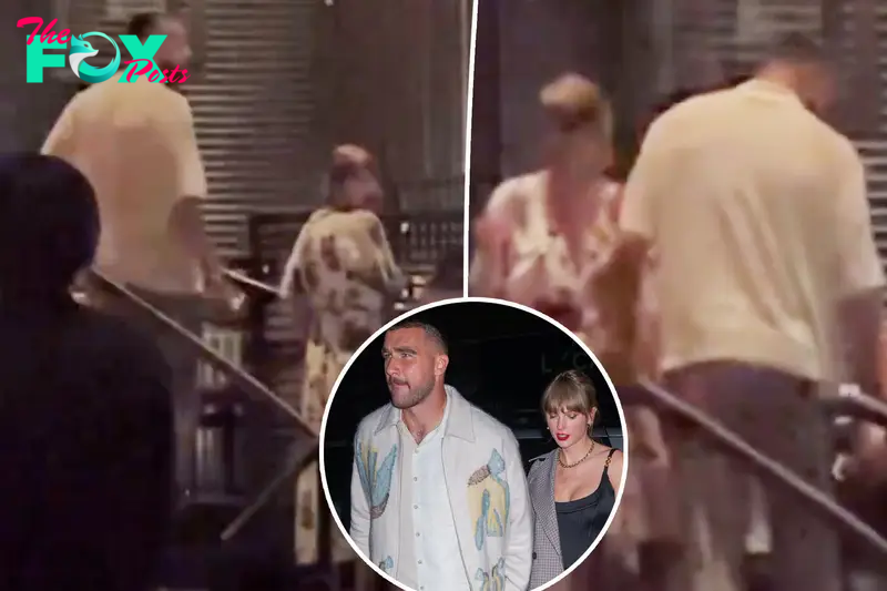 Taylor Swift and Travis Kelce enjoy elegant dinner in Singapore with her bandmates