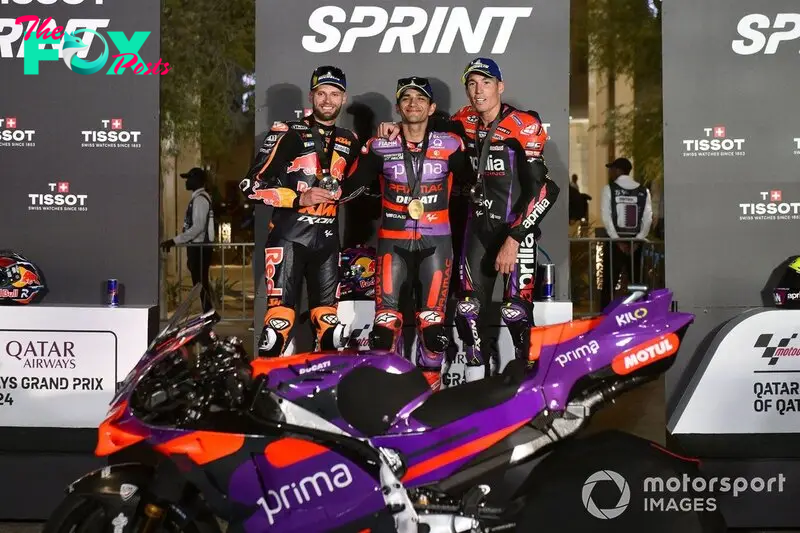 MotoGP Qatar GP: Martin controls sprint, Marquez fifth on Ducati debut