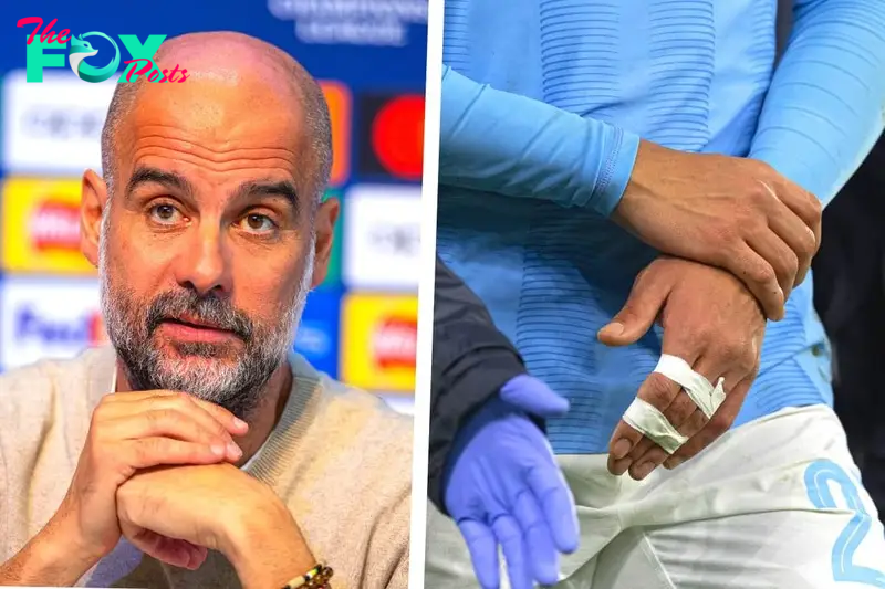 Man City without 1 key player and 2 more doubts after nasty injury