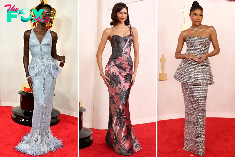 The best-dressed celebrities at the Oscars 2024: Lupita Nyong’o, Zendaya, more