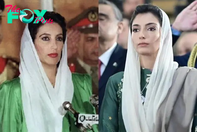 Internet finds resemblance between Aseefa and Benazir