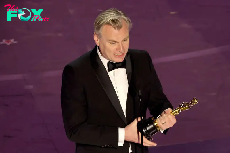 Christopher Nolan Wins His First Oscar for Directing Oppenheimer