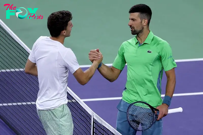 Novak Djokovic beaten by world no. 123 Luca Nardi at 2024 Indian Wells: who is the lowest-ranked player the Serb has lost to?