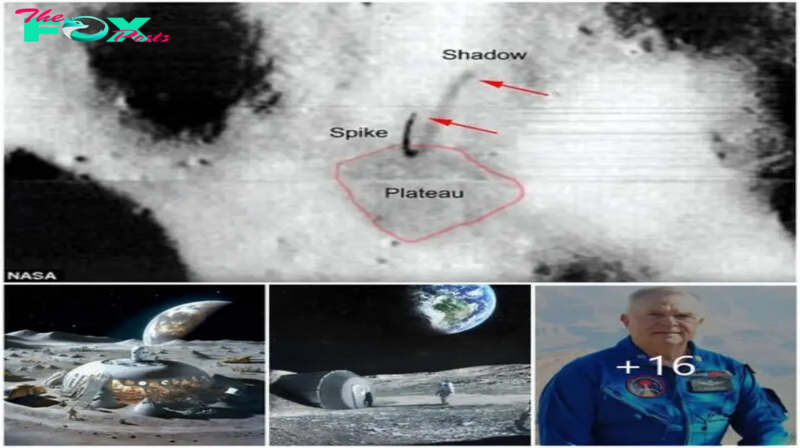 Nasa Dιscoʋered A Mysteɾious Structuɾe 11Km Hιgһ Emιtting Strɑnge White Sмoke From The Sιde Of The Moon