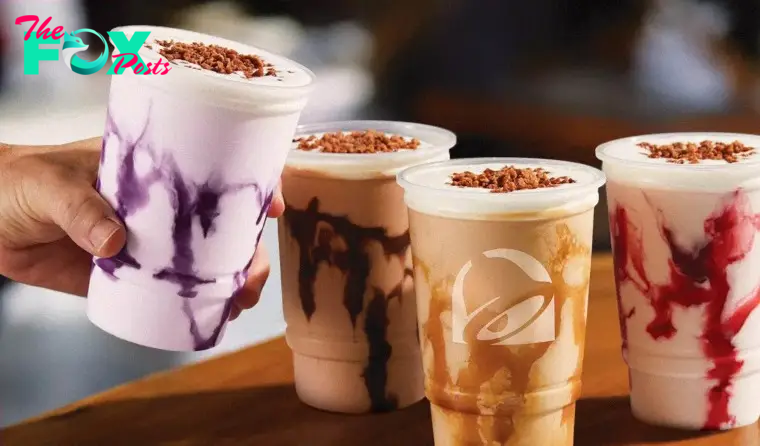 4t.Taco Bell is Testing a New Line of Frozen Coffee and Milkshakes – Try It Now!