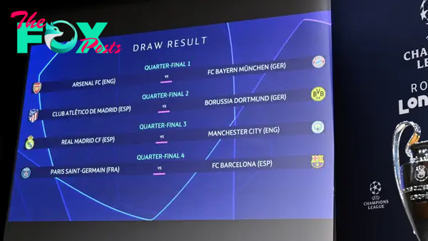 UEFA Champions League bracket: Arsenal, Real Madrid, Barcelona, Manchester City's paths to the European title