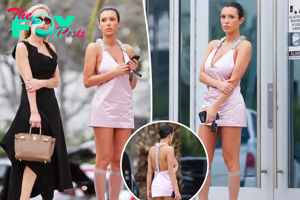 Bianca Censori wears skimpy outfit on rare outing with her mom in LA