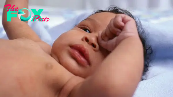 Why do babies rub their eyes when they're tired?