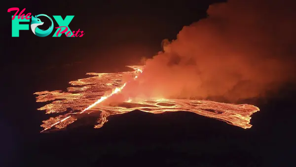 Iceland Volcano Erupts For Fourth Time in Three Months, Spewing Lava Skywards