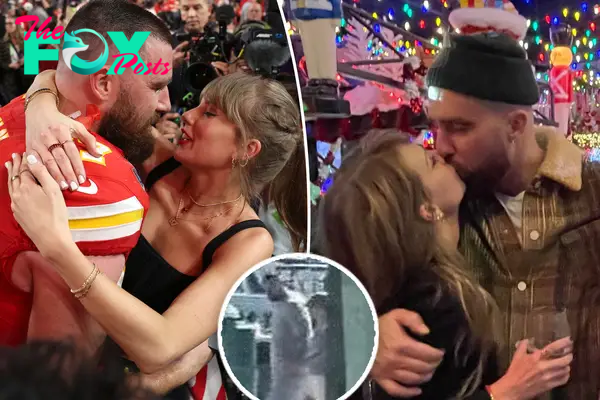 Taylor Swift and Travis Kelce spotted on vacation together in mystery location