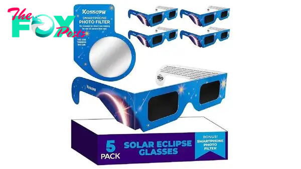 Grab a pack of five eclipse glasses with an excellent Amazon deal to watch the solar eclipse with company