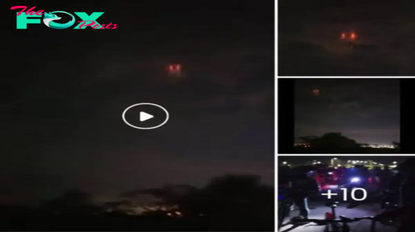Unexplained Glow: Strange Flame-Like Lights Hovering Over La Plata, Argentina in May 2023 Ignite UFO Speculation, Unforgettable Sighting!