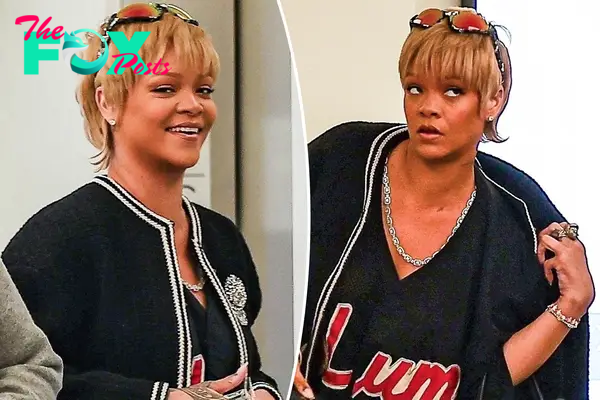 Rihanna debuts shaggy blond pixie cut after expanding Fenty Beauty business