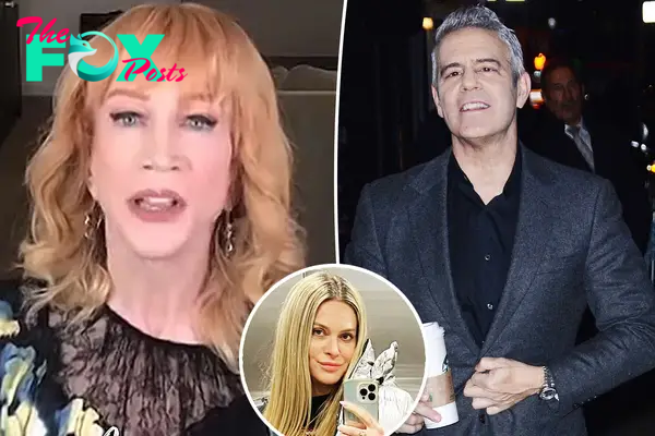 Kathy Griffin believes ‘Housewives’ are ‘scared’ of Andy Cohen as he faces Leah McSweeney lawsuit