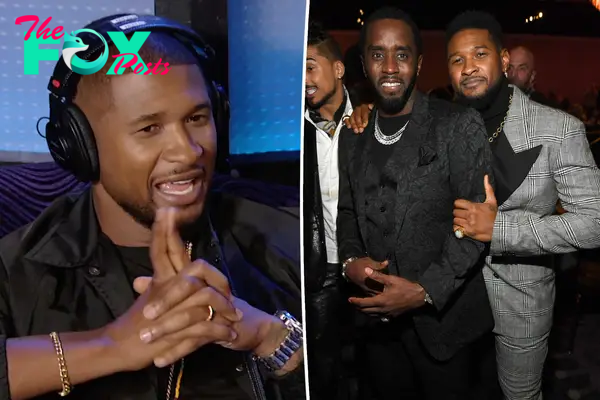 Usher details living with Sean ‘Diddy’ Combs as a teen in resurfaced video after producer’s homes raided