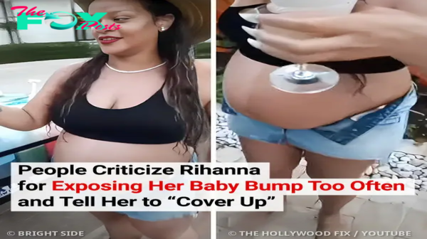 People Criticize Rihanna for Exposing Her Baby Bump Too Often and Tell Her to “Cover Up”
