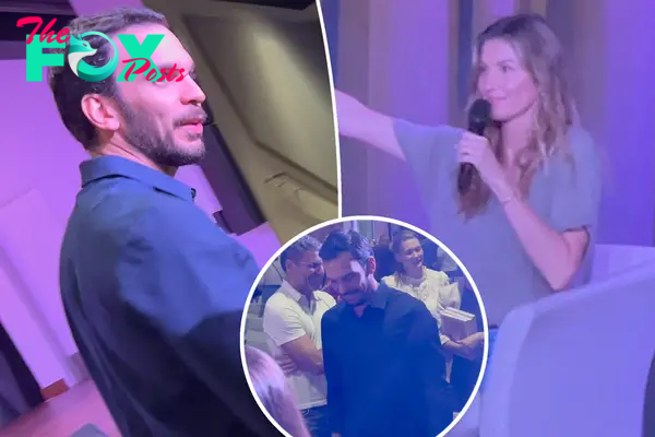 Gisele Bündchen’s boyfriend, Joaquim Valente, supports model at first public event since she debunked cheating rumors