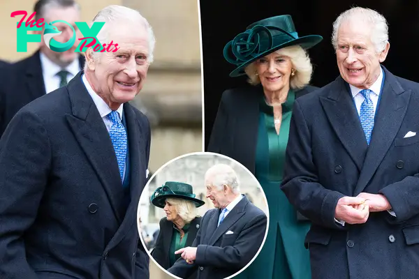 King Charles III attends Easter church service in first major appearance since cancer diagnosis