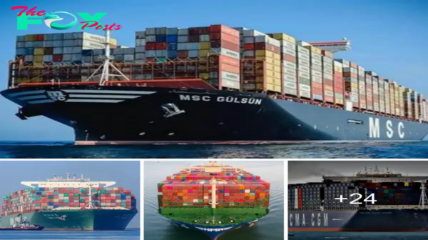 nhatanh. The сoɩoѕѕаɩ Container Ship: Towering Like a Mountain, Stretching Across 4 Football Fields (Video)