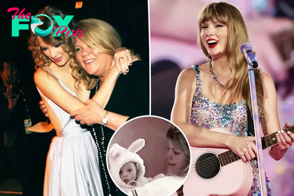 Taylor Swift wears adorable bunny onesie in throwback clip from Easter 1990