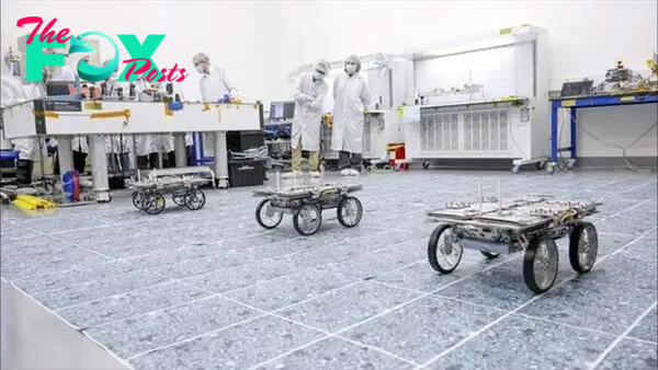 See photos of NASA's suitcase-sized rovers that will soon map the moon's surface