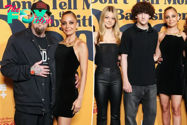 Nicole Richie and Joel Madden’s rarely seen daughter Harlow, son Sparrow make red carpet debut