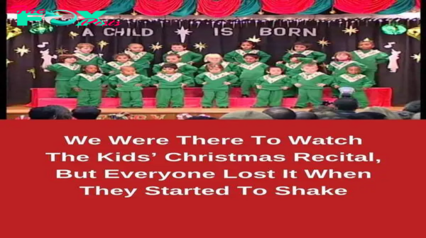 Audience in awe as children’s Christmas recital turns into surprising shake dance
