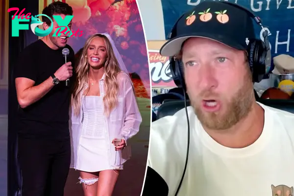 Dave Portnoy reveals he wasn’t invited to former Barstool host Alex Cooper’s wedding: It’s ‘bulls–t’