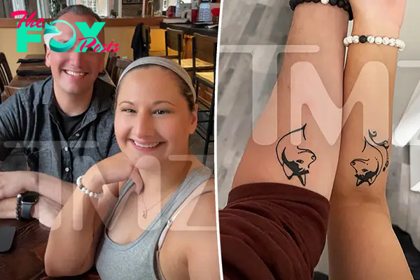 Gypsy Rose Blanchard and ex-fiancé Ken Urker unveil their matching husky dog tattoos amid her separation