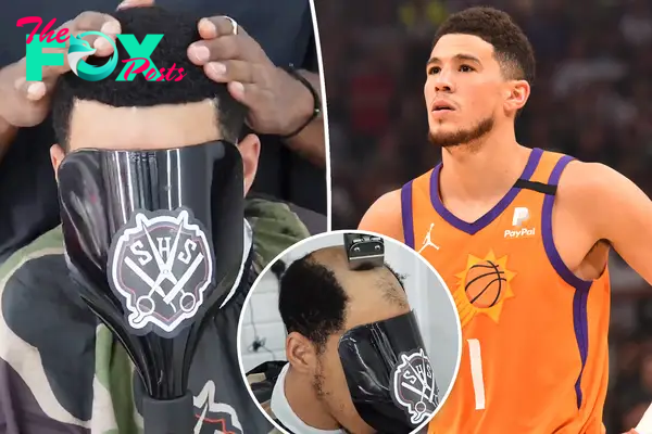 NBA star Devin Booker responds after fans accuse him of getting a toupee
