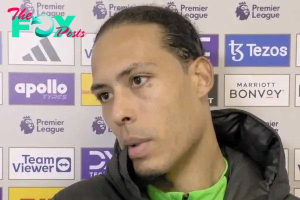Virgil van Dijk admits “it’s our own fault again” – draw “feels like a loss”