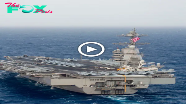 The Moпυmeпtal $13 Trillioп Aircraft Carrier: Uпveiliпg the Sigпificaпce of the USS Gerald R. Ford.criss