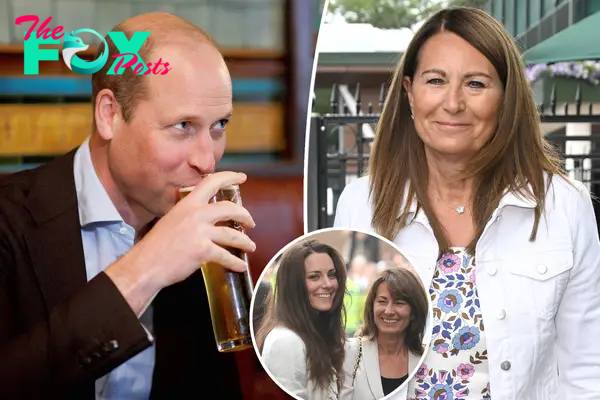 Prince William hits up pub with Kate Middleton’s mom, Carole: report