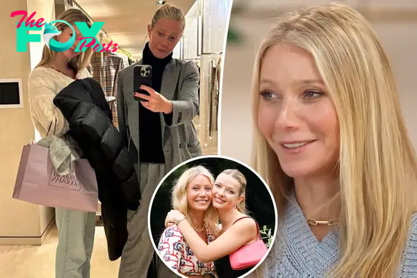 Gwyneth Paltrow reveals the clothing her look-alike daughter, Apple, steals from her closet