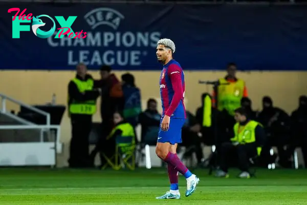 Is Barcelona’s Ronald Araújo suspended after PSG red card? Can he play in El Clásico?