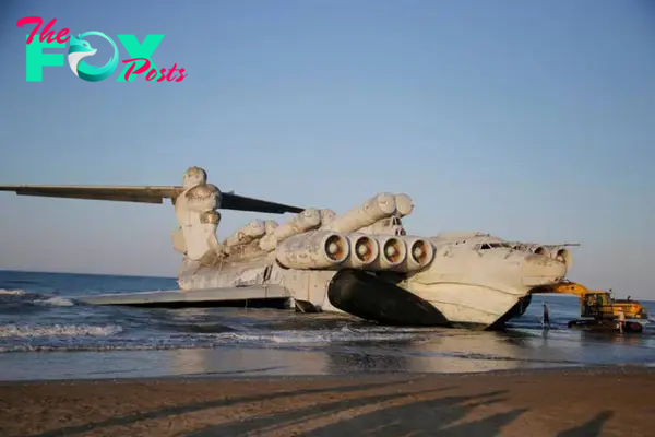 FS Ancient Relic: Monster of the Caspian Sea – A legendary plane rusts on the beach