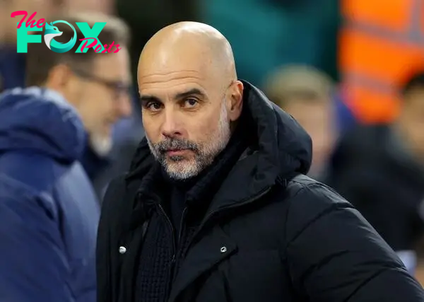What did Pep Guardiola say about Liverpool in the Premier League title race?