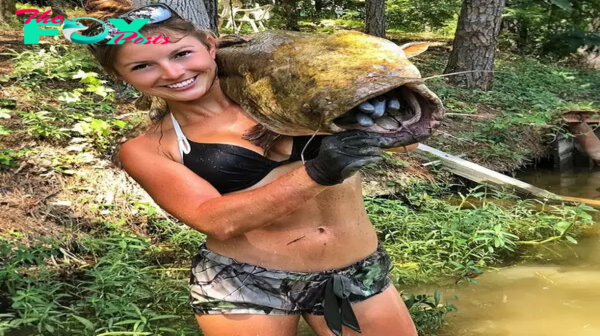 2S.Legendary Triumph: Woman’s Epic Battle Landing a Massive 50-Pound Fish Ignites Excitement!.2S