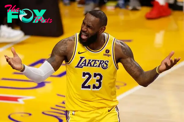 Will LeBron James play for the Lakers today in Game 3 against the Denver Nuggets?