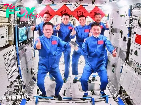 Three more Chinese astronauts enter space station