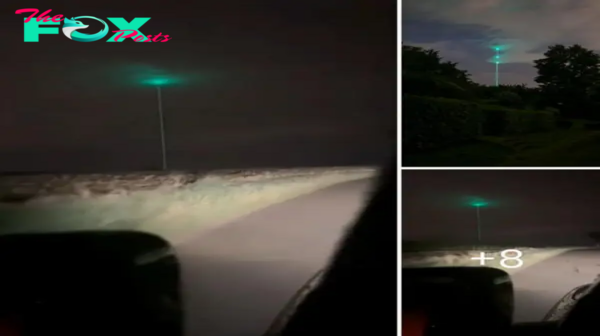 Conspiracy Theorists Alarmed: Green Laser Beam Emanating From Clouds Spotted Over Turkey, Raising Questions