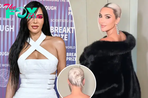 Kim Kardashian is back to blond in icy hair transformation ahead of Met Gala