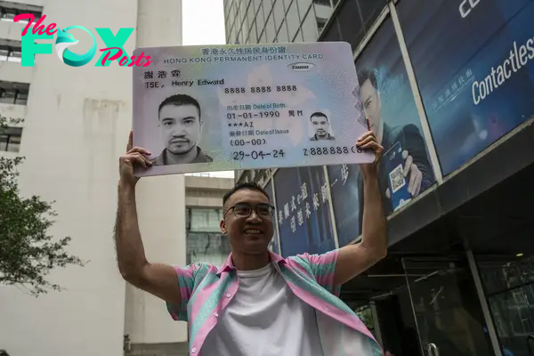 Hong Kong Transgender Activist Henry Tse Receives New ID Card After Yearslong Battle