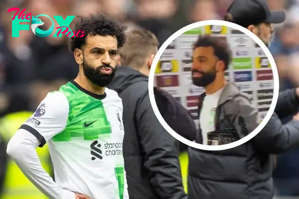 “There’s going to be fire” – Mo Salah jokes at Jurgen Klopp drama in mixed zone