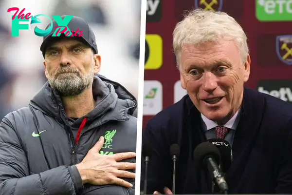 David Moyes shows class with Jurgen Klopp comments – jokes “teeth are too bright!”